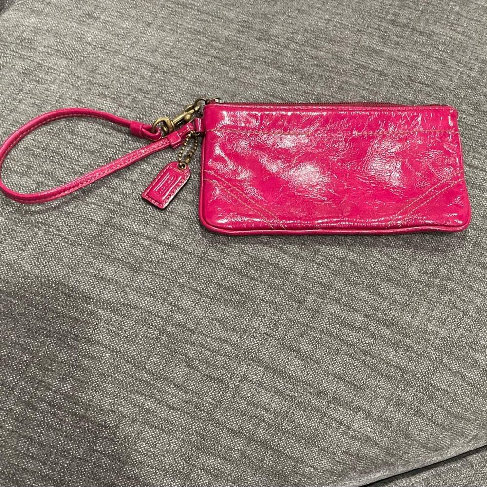 Coach wristlet